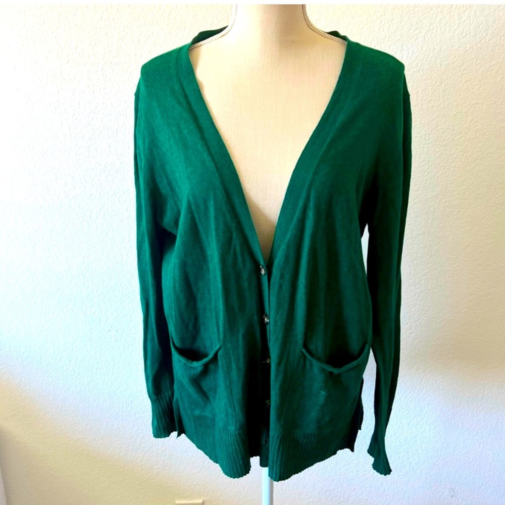 Emerald Green Cardigan